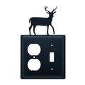 Brightlight Deer Outlet and Switch Cover - Black BR141842
